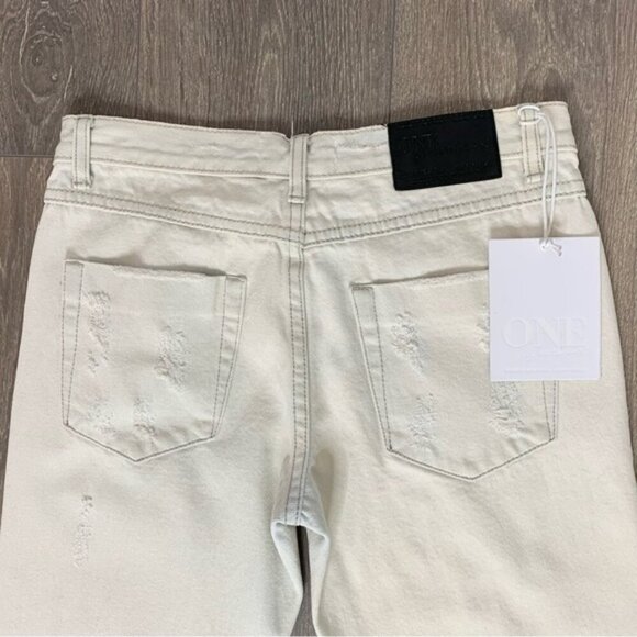 One Teaspoon Xanthe Awesome Baggies Jeans Boyfriend Distressed Light wash 24 - Picture 13 of 16